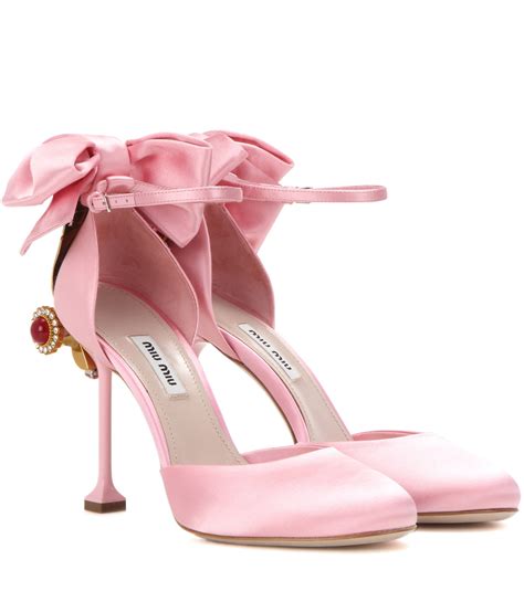 miu miu pink shoes|miu mi u shoes.